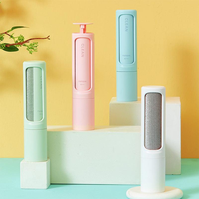2-In-1 Pet Hair Remover: Portable Self-Cleaning Brush For Effortless Fur And Lint Removal-0
