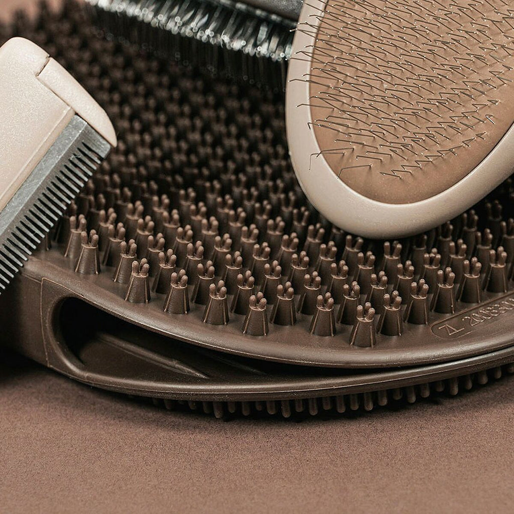 Backcombing brush Gloria Self-cleaning-9
