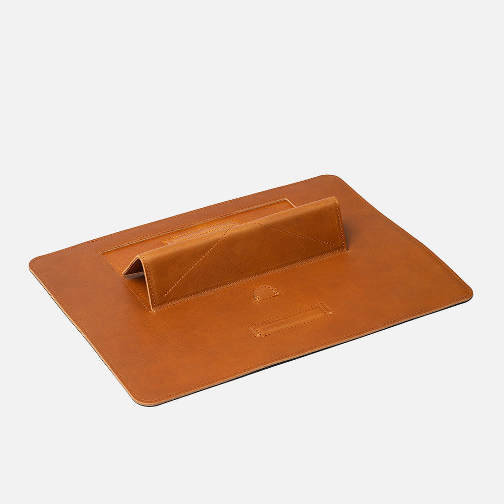 Full-Grain Leather Desktop iPad Stand-0
